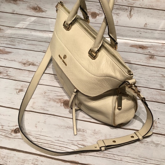 Vince Camuto Dean-Zip Compartment Pebbled Satchel - Picture 3 of 8